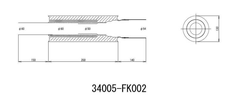 Load image into Gallery viewer, Hks 34005-FK002 HKS Exhaust - Universal Mufflr
