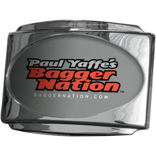 Paul Yaffe Originals PYO:USLP3-C CVO Universal Stealth III License Plate Frame - Chrome