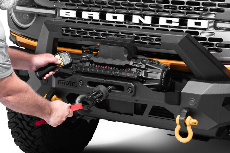 Load image into Gallery viewer, Go Rhino XG-W13000KB GOR RealTruck Traction Recovery Winch
