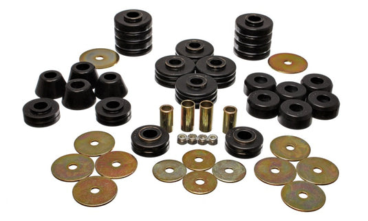 Energy Suspension 3.4105G ES Body Mounts - Black