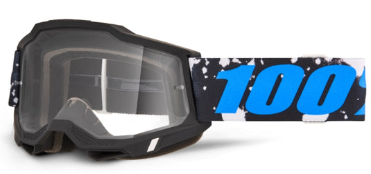 100% Accuri 2 Callisto Goggles (One Size Fits Most, Callisto / Clear Lens)
