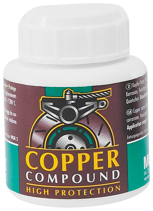 Motorex 301806 Copper Anti-Seize Paste - Jar W/Brush 100g.