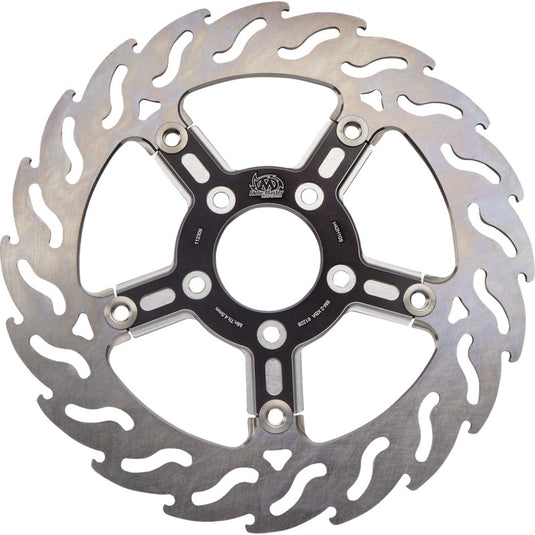 Moto-Master 112316-PU Flame Floating Front Brake Rotor - 11.8in. - 2.23in.