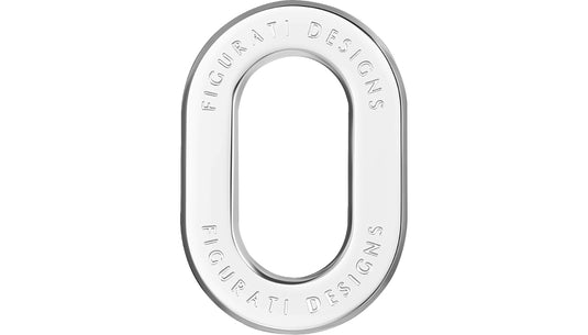 Figurati Designs FD60-ANTRG-SS-LT Antenna Ring - Mirror Polished Smooth