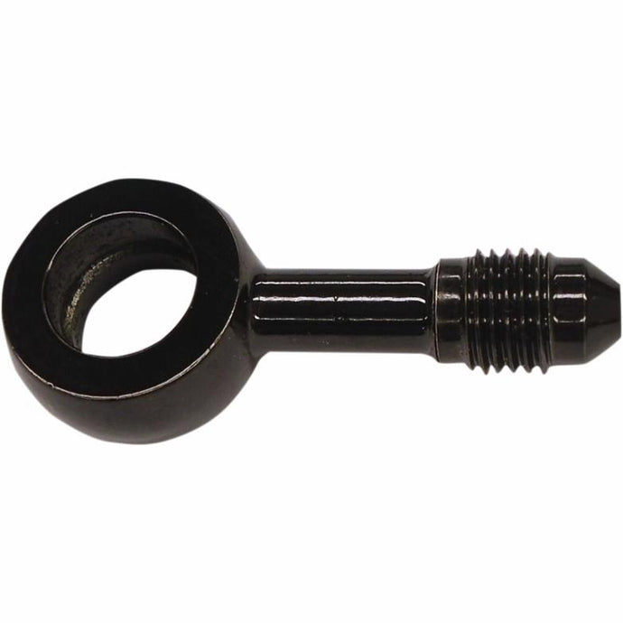 Magnum 1704-40 7/16in. Banjo X AN-3 Brake Line Fitting - 180 Deg. - Black