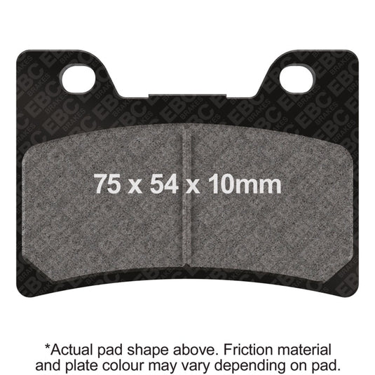 Ebc Powersports FA182HH EBC HH Sintered Brake Pads