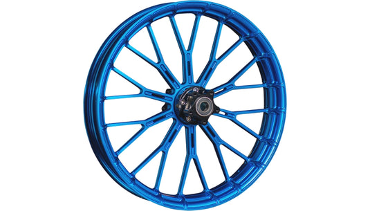 Arlen Ness 330-020 Forged Billet Y-Spoke Rim - 21in. x 5.50in. - Blue