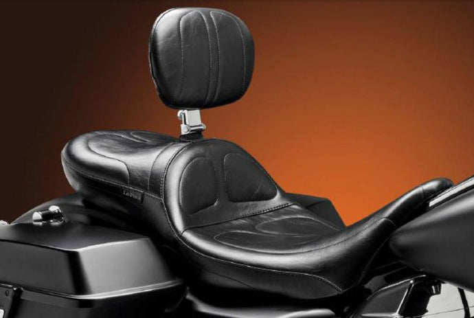 Le Pera LK-957DLBR Maverick Daddy Long Legs Seat with Backrest - Stitched