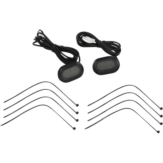 Custom Dynamics CD-PLUG-SB Plugz Antenna Grommet Lights - Smoke Lens, Gloss Black Trim