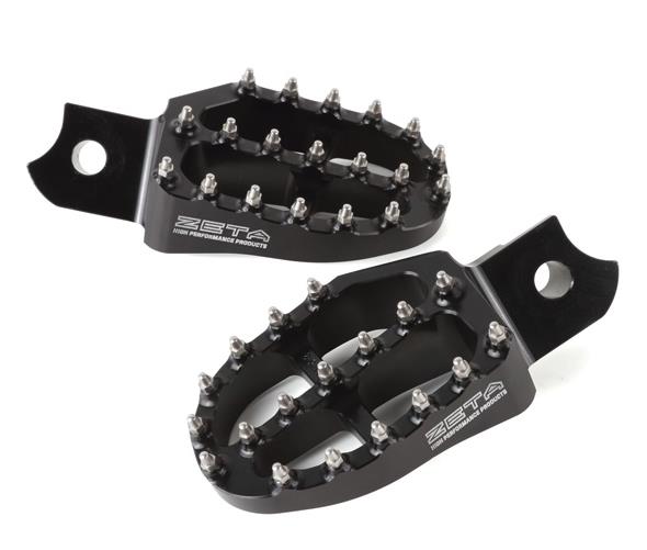 Zeta ZE93-1020 Footpegs - Black