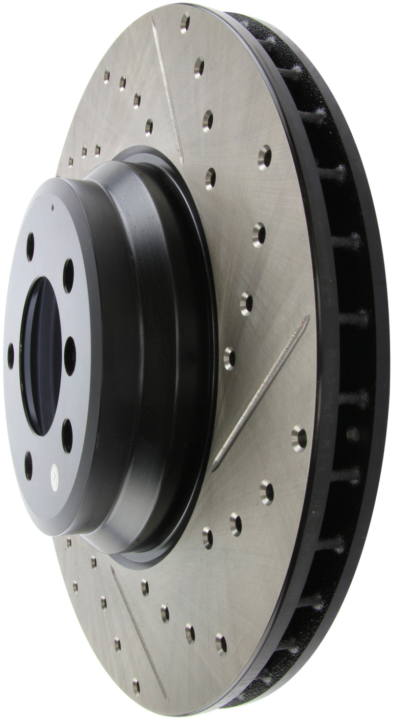 Load image into Gallery viewer, Stoptech 127.34093L ST Slot &amp; Drill Brake Rotors
