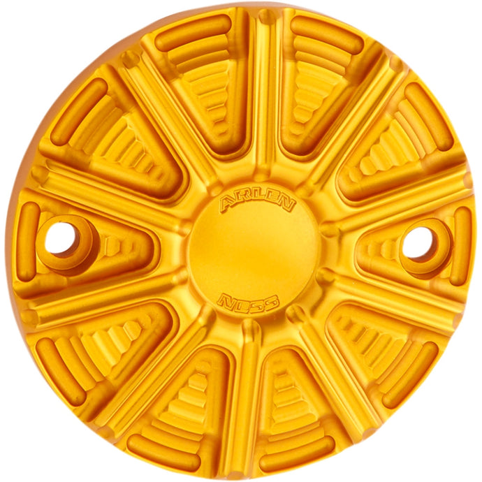 Arlen Ness 700-012 Ness-Tech Points Cover - 10-Gauge - Gold Anodized