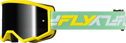 Fly Racing Zone Goggles (One Size Fits Most, Yellow/Green)