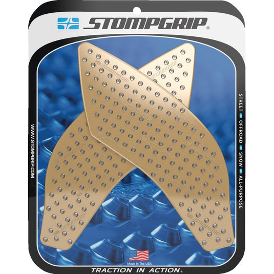 Stompgrip 55-10-0161C Volcano Profile Traction Tank Grip - Street - Clear