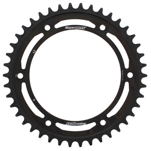 Supersprox RFE-6-42-BLK Steel Rear Sprocket - 42T