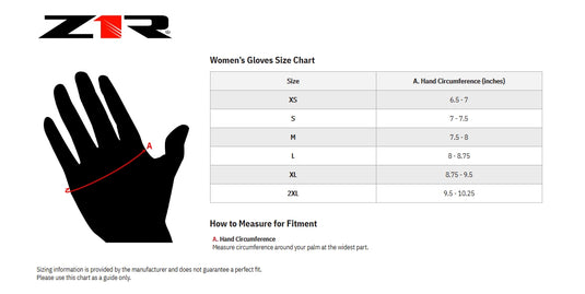 Z1R Slider Womens Gloves