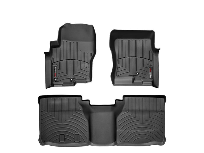 Weathertech 441761-440472 WT FloorLiner - Rear - Blk