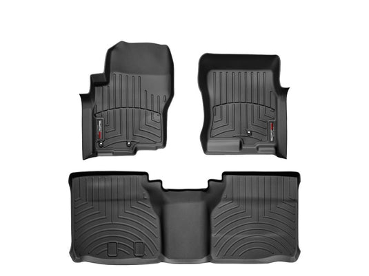 Weathertech 441761-440472 WT FloorLiner - Rear - Blk