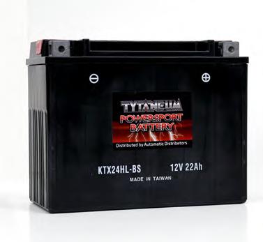 Tytaneum YTX14AHL-BS Maintenance Free High Performance Battery - KTX14AHL