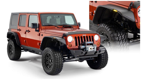 Bushwacker 10918-07 BUS Jeep Flat Style Flares