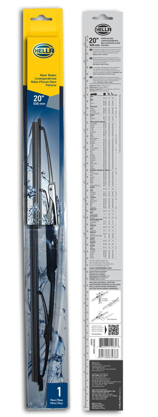 Hella 9XW398114020 HELLA Wiper Blades