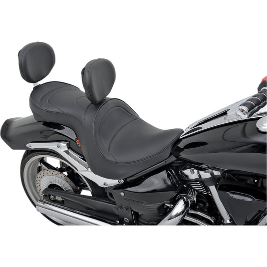 Z1r 0810-1720 Low-Profile Double-Bucket Seat with Dual Backrest - Mild Stitch