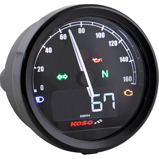 Koso North America BA085001-HD TNT-05S D60 Speedometer