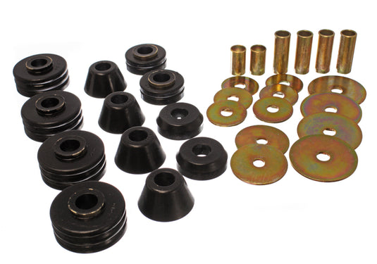 Energy Suspension 3.4109G ES Body Mounts - Black