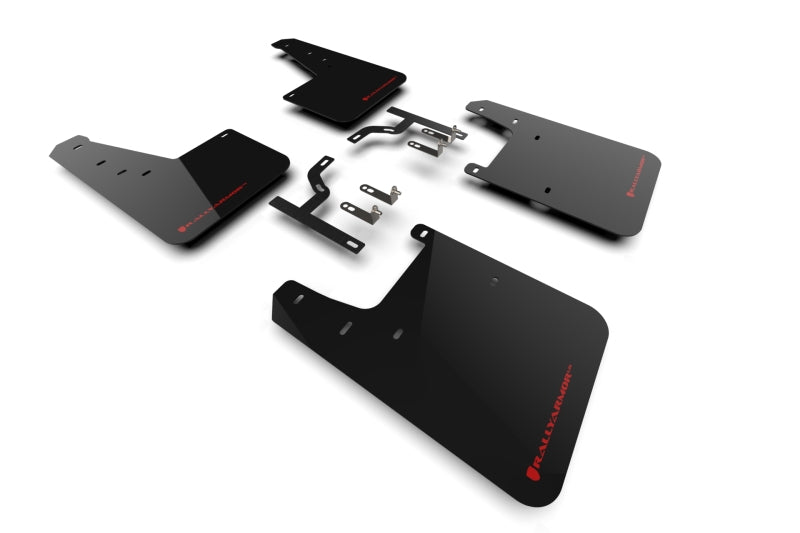 Load image into Gallery viewer, Rally Armor MF88-UR-BLK-RD RAL UR Blk Flap/Rd Logo
