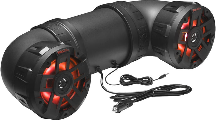 Boss Audio ATV65BRGB ATV Tube with Lighting Lightbar and RGB Lit Speakers - 6.5in.
