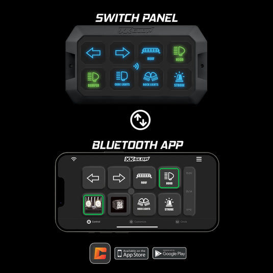 Xkglow XK-CMD-KIT XKG Switch Panel