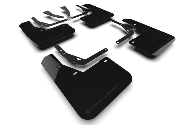 Load image into Gallery viewer, Rally Armor MF113-UR-BLK-MBK RAL UR Blk Flap/Met. Blk Logo
