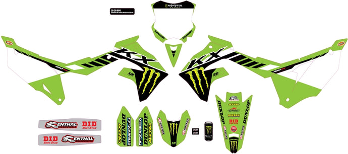 Dcor 20-20-804 Team Graphic Kit - White