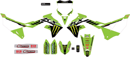 Dcor 20-20-804 Team Graphic Kit - White