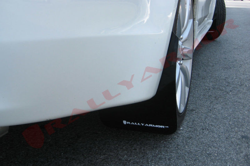 Load image into Gallery viewer, Rally Armor MF8-UR-BLK/WH RAL UR Blk Flap/Wht Logo
