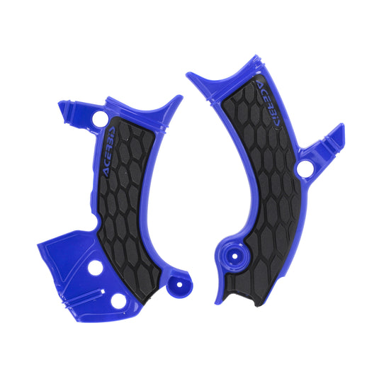 Acerbis 2985901034 X-Grip Frame Guard - Blue/Black