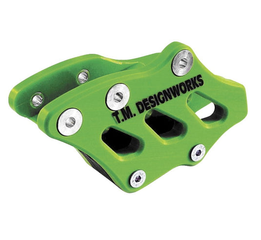 T.M. Designworks RCG-KX5-GR Factory Edition 2 Rear Chain Guide - Green