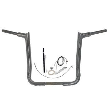 Fat Baggers, Inc. 819016 1-1/2in. EZ Install Pointed Top Handlebar Kit - Chrome