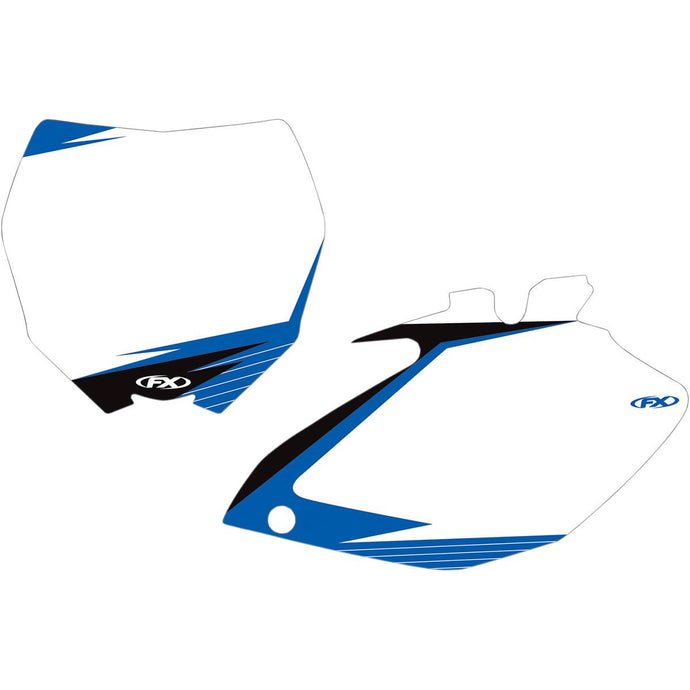 Factory Effex 13-64238 Graphic Number Plate Backgrounds - White