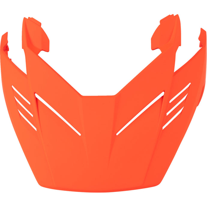 Icon Peak for Elsinore Monotype Helmets - Red - Md-Lg