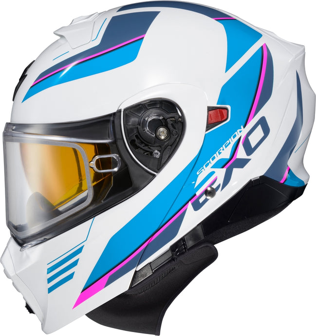 White/Blue