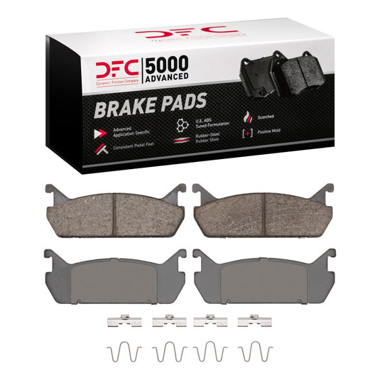 Dfc 1551-0458-01 DFC 5000 Advanced Ceramic Brake Pads