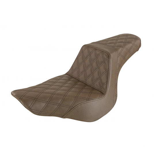 Saddlemen 818-29-175BR Step-Up Full LS Seat - Brown Full Diamond