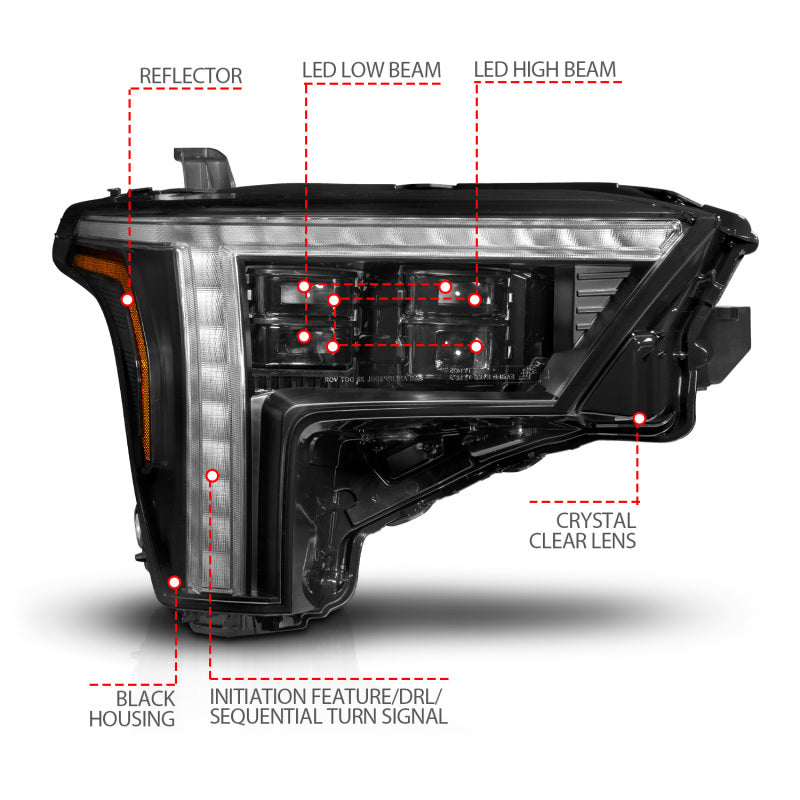 Load image into Gallery viewer, Anzo 111599X-R ANZ LED/Projector Headlights

