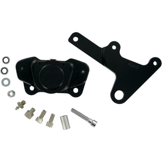Gma Engineering GMA-FLH10SB 2-Piston Front Brake Calipers - Smooth Black