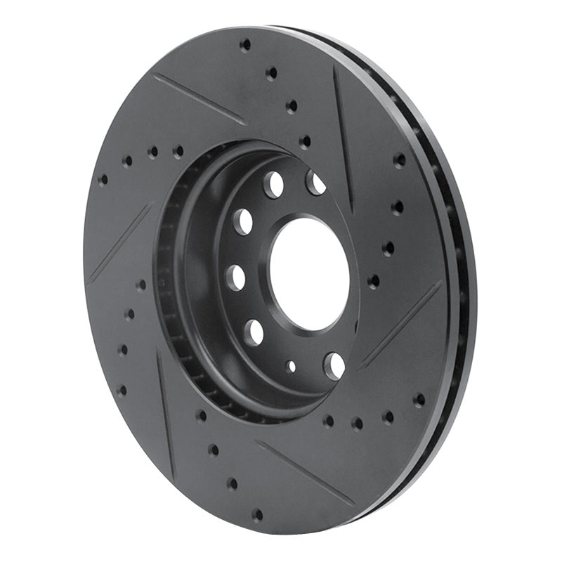 Load image into Gallery viewer, R1 Concepts 633-74028L RNC Brake Rotor - Drill &amp; Slot
