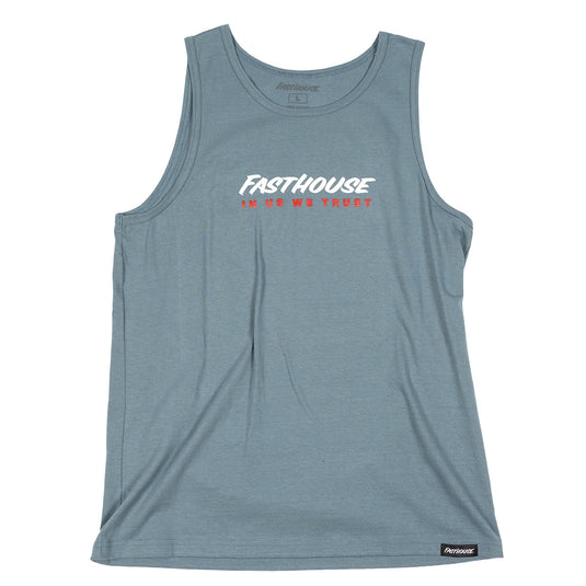 Fasthouse Trust Tank Top (Small, Indigo)