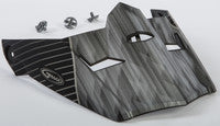 G-Max Visor for MX-46Y Colfax Helmet - Matte Black/Silver MD-2X