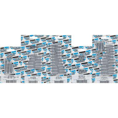 Drag Specialties DS-190867 Cam Cover Socket-Head Bolt Set - Smooth - Chrome