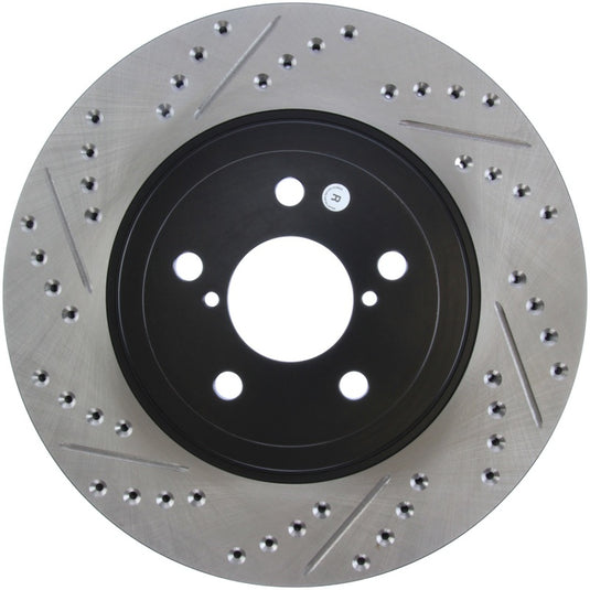 Stoptech 127.47021R ST Slot & Drill Brake Rotors